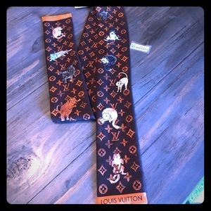 Louis Vuitton Catogram Orange bandeau